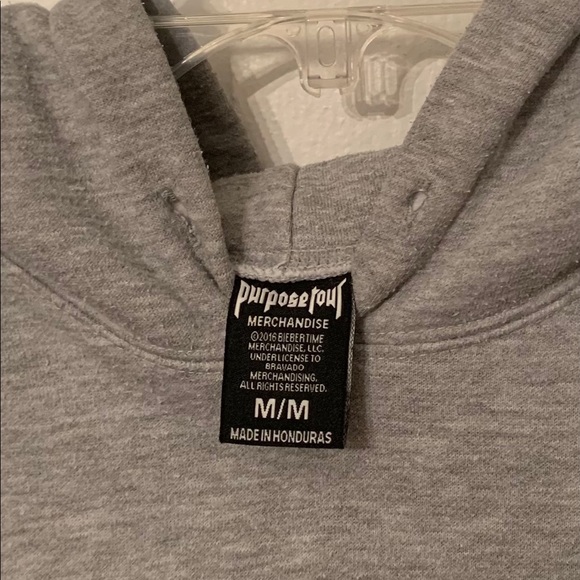 Justin Bieber Purpose Tour Hoodie - Picture 3 of 3